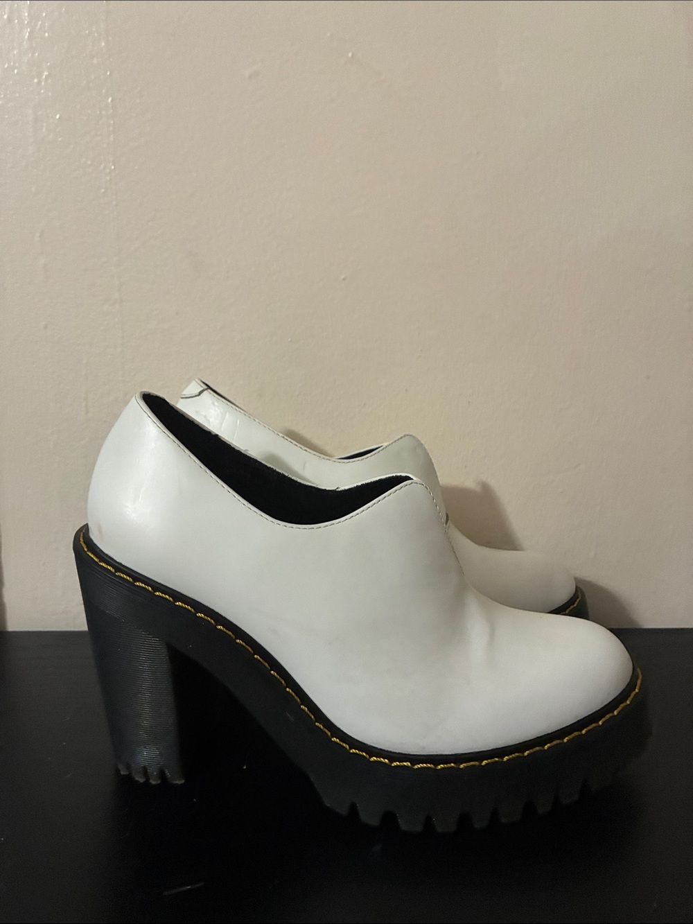 Dr. Martens Cordelia chunky heeled slip-on shoes women’s size 6 L